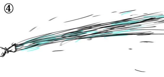 水波浪怎么画最简单,如何画出清透感绘画