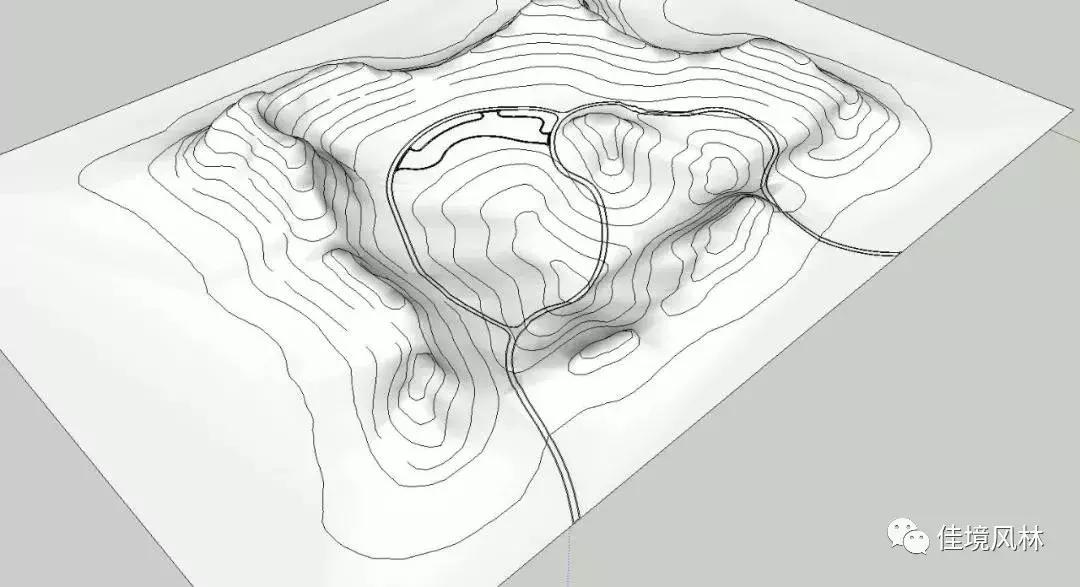sketchup景观庭院建模步骤,sketchup景观建模入门教程