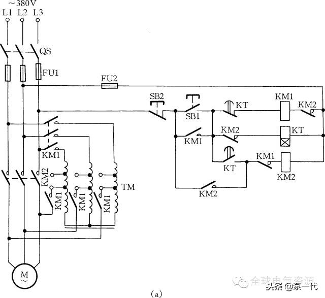 电动机星三角降压启动接线原理,星三角降压启动二次接线教学视频