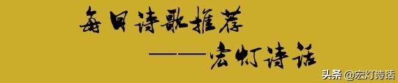 诗歌选读|安徽省宿州市萧县诗人陈忠村，灵魂把我葬在路灯中
