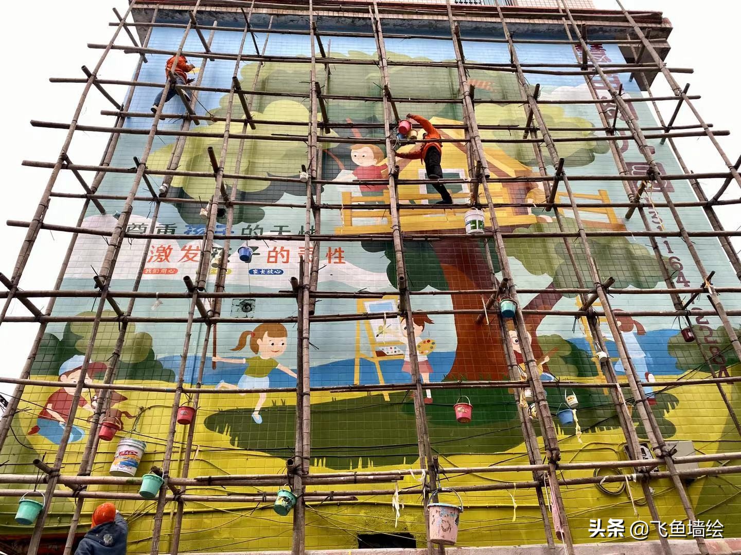 墙绘挣钱吗墙绘工作室一年赚多少,墙绘行业有前途吗