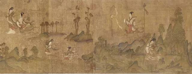 近现代名家画水,历代名家绘画水墨写生图