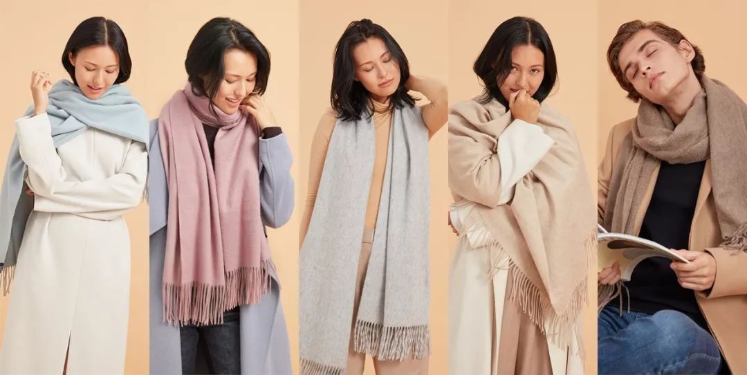 高品质平价羊绒围巾,冬季的羊绒围巾清货