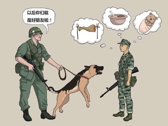 人类最忠实的伙伴——进击的军犬