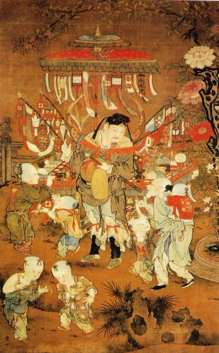 货郎图里看古人购物,双十一货郎图里看古人购物