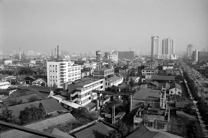 看二十年前老照片感慨,长宁区历史变化