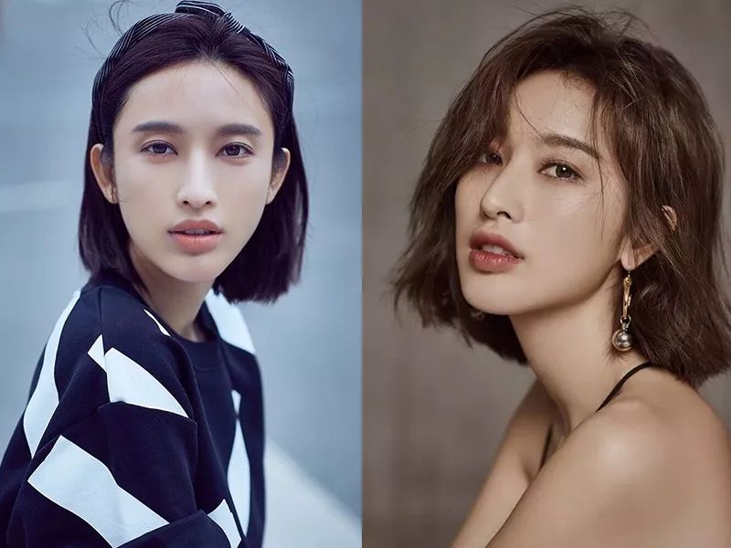 今冬流行发色短发黑茶色,今冬17-18岁流行发色