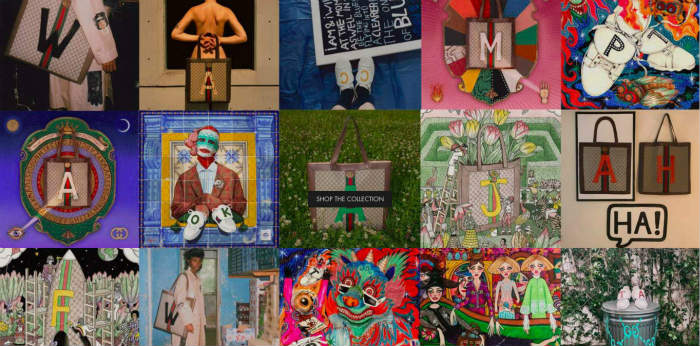 「发现好物」GucciDIY计划玩得真嗨，允许你把26个字母随便印在衣服上