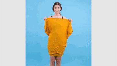 毛衣该不该收起来,毛衣腰侧边上有根带子怎么系好看