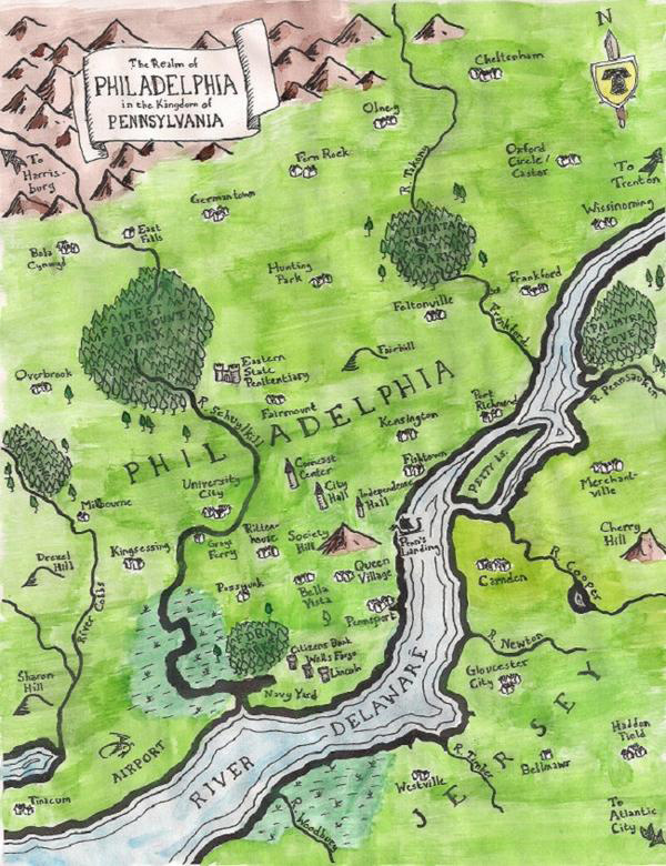 放弃导航地图上有另一个世界