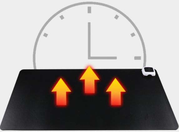 别人冻手你热到出汗！一个垫子20秒让桌子瞬间恒温40℃！