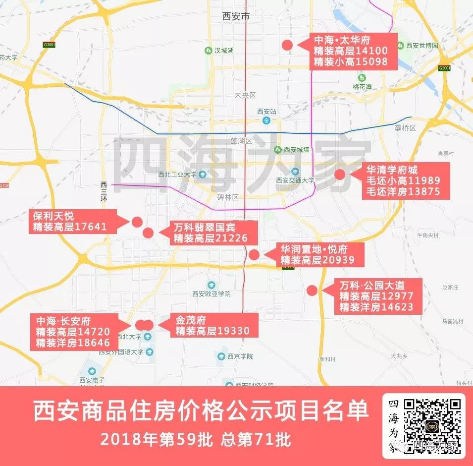 华润悦府和中海星悦府,华润悦府西安府