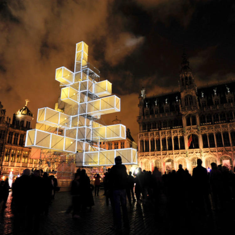 圣诞树造型设计,做好看又好玩的立体圣诞树