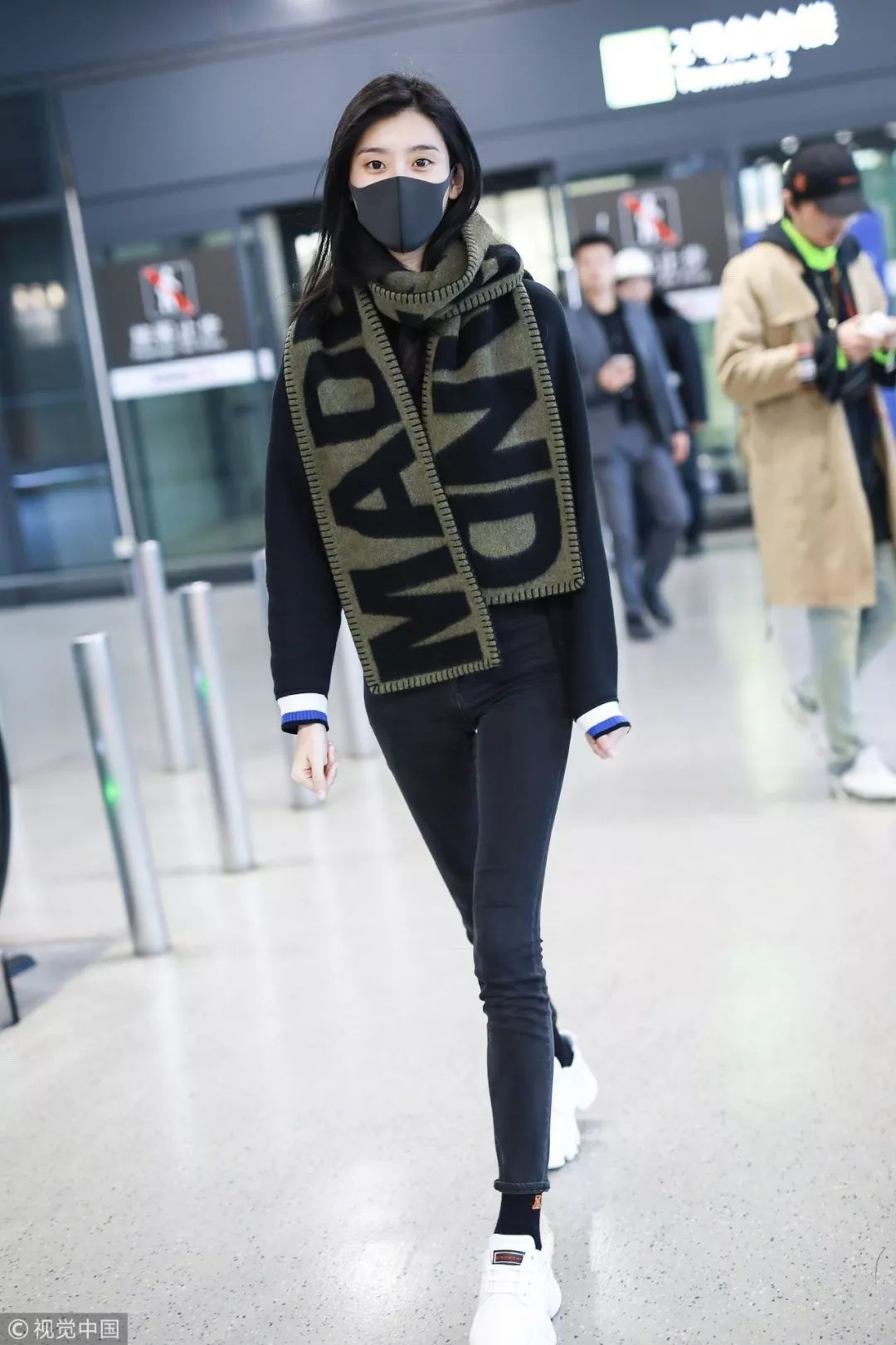 各种简单又好看的围巾,可爱百搭很时髦长款围巾