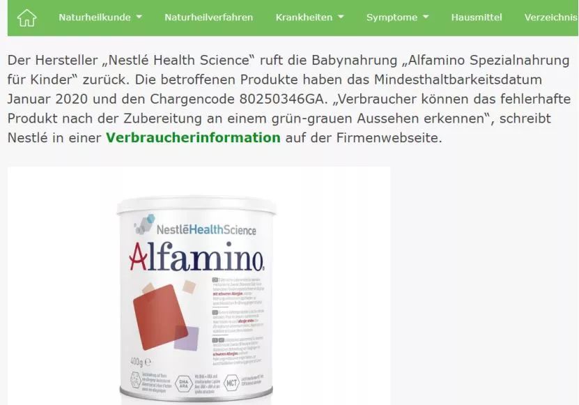 进口奶粉召回最新信息,被紧急召回的奶粉是什么牌子