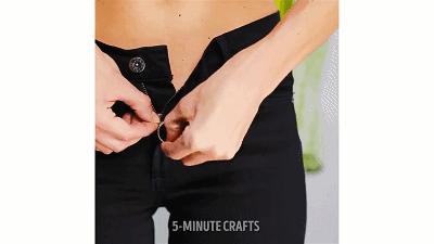 衣服拉链坏了一根吸管就能修,吸管修复拉链的方法