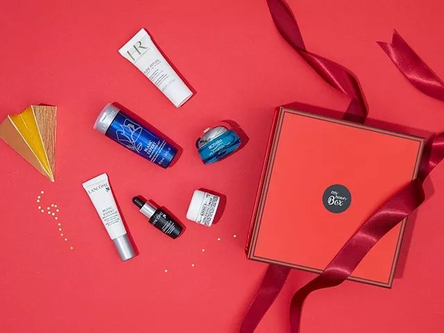 赫莲娜绿宝瓶系列和兰蔻菁纯系列,圣诞礼盒护肤品赫莲娜