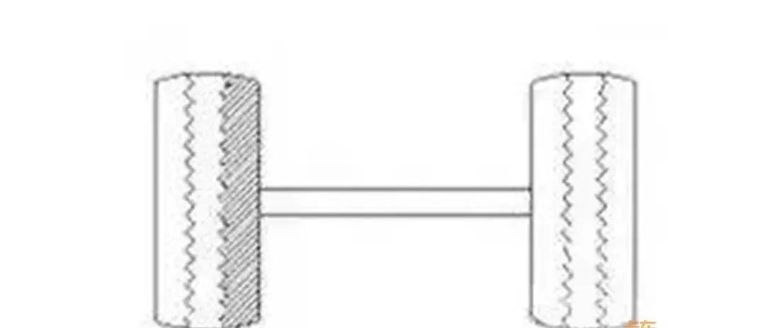 轮胎吃胎调换位置的正确方法,轮胎斜着吃叫什么吃法