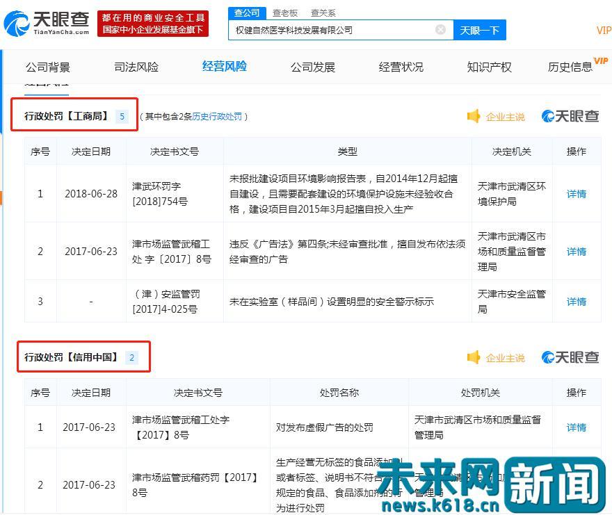 权健为什么会胜诉,权健立案后有新的进展吗