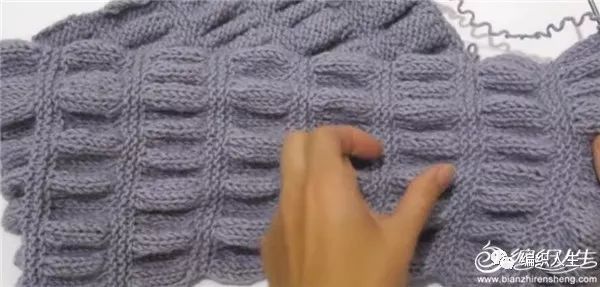 简单的棒针织围巾花样,棒针的织法简单又好看