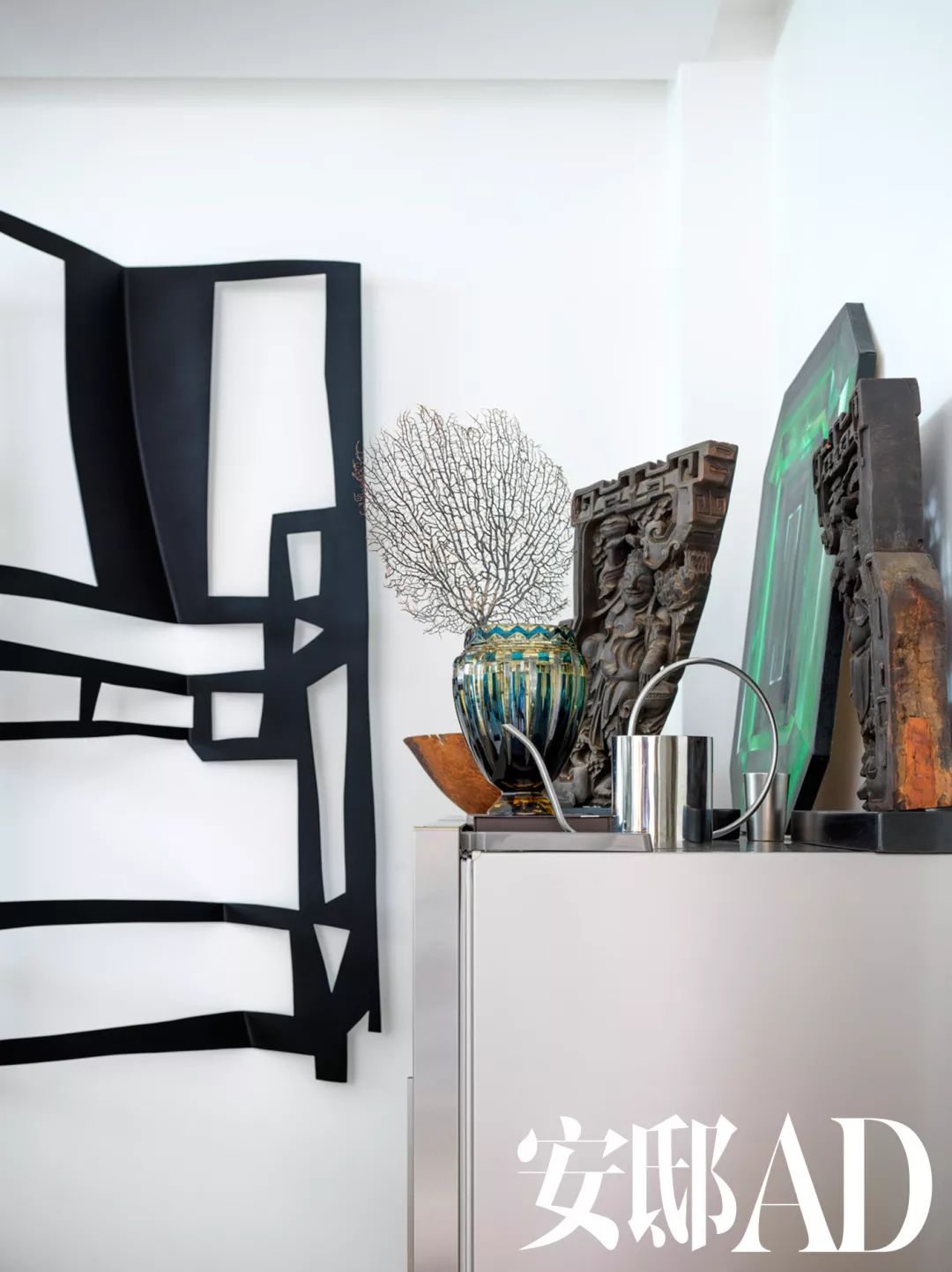 从投行界到设计圈,他给自己建了个“室内桃源”