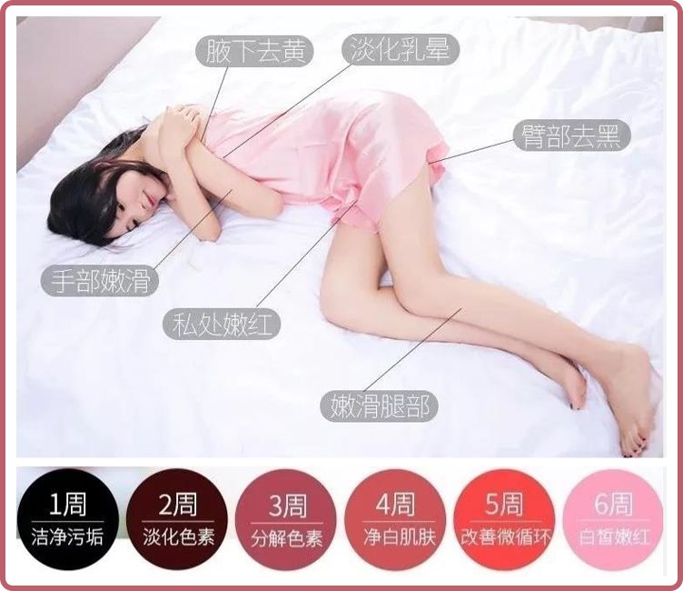 精致从头到脚,细节展现气质,一块嫩红皂让你6周变粉嫩少女!