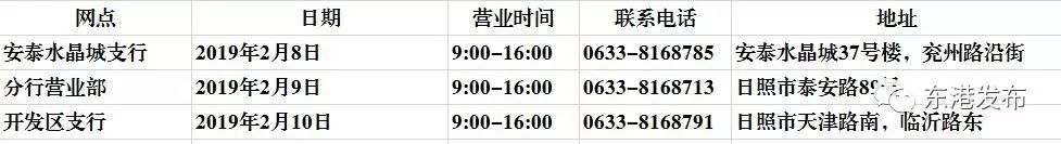 日照银行街头支行周六营业时间,日照银行星期天营业时间