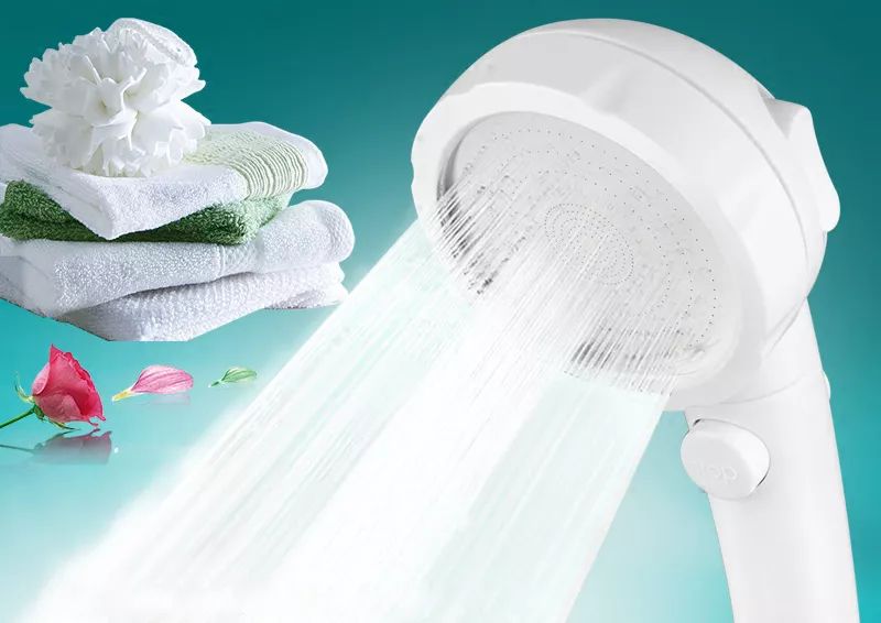 336孔日本增压节水花洒，洗澡比做SPA还爽，一年节水10吨！