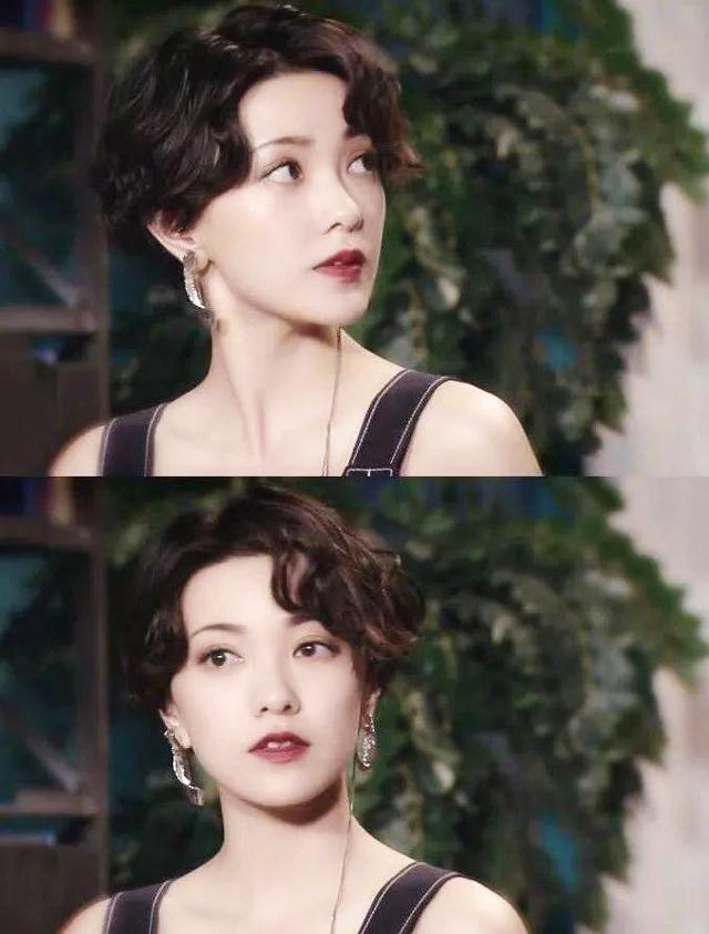 郭采洁新造型的短发美哭了,郭采洁杨幂郭碧晨谢依霖时尚芭莎