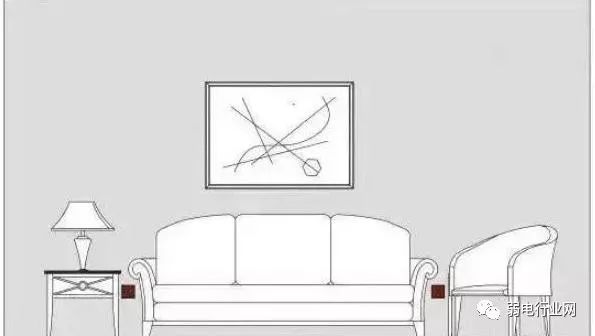 1.8米床床头开关插座高度标准,暗线开关插座安装高度标准尺寸图