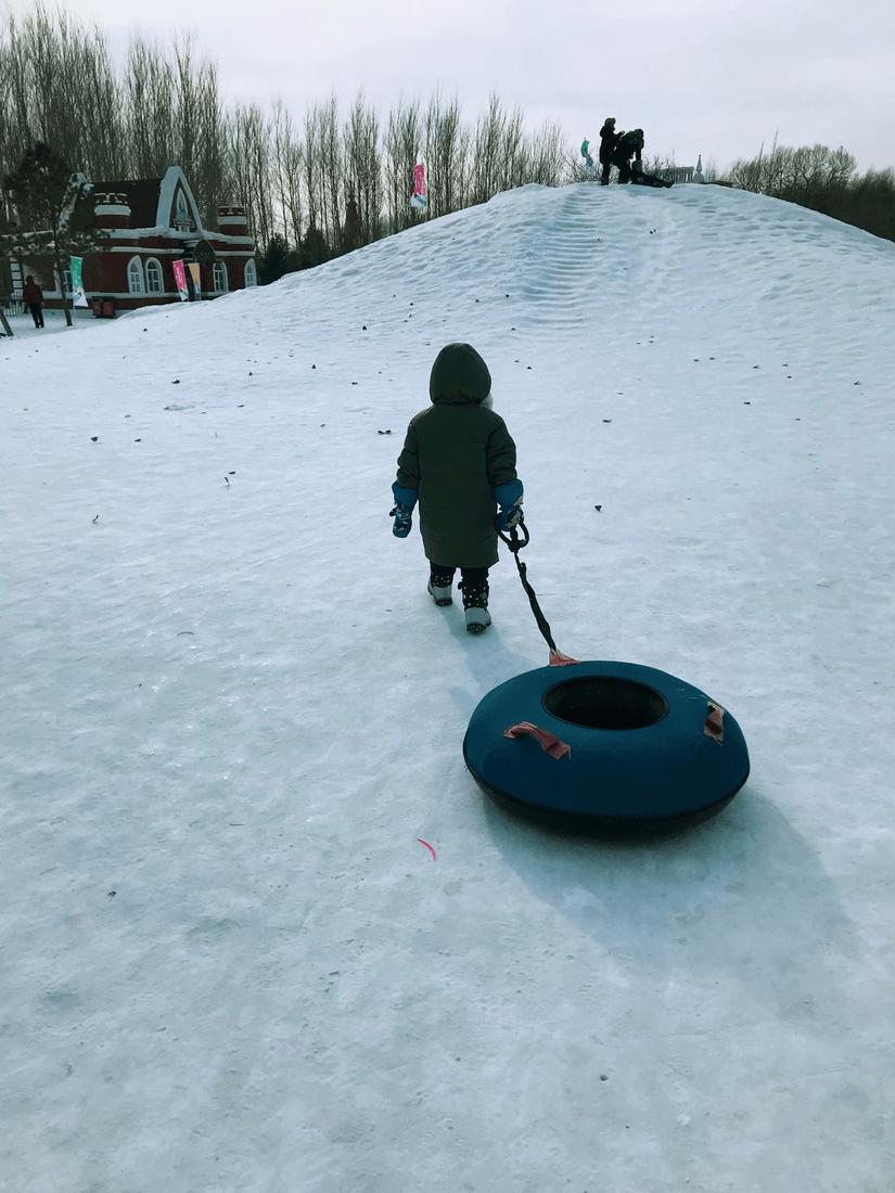 零下1°c的哈尔滨,零下18度冰城