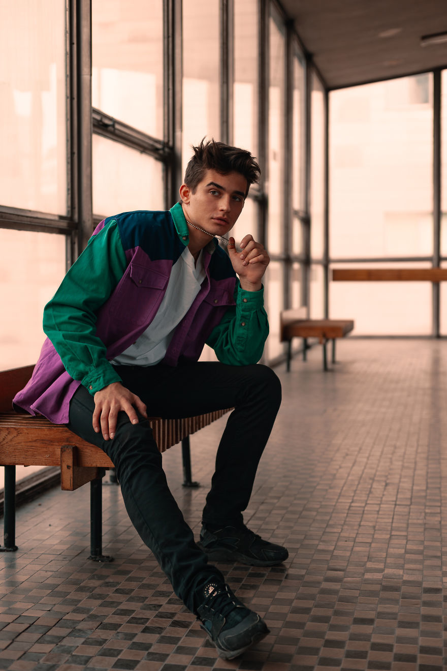 复古破旧风照片,废弃工业风写真