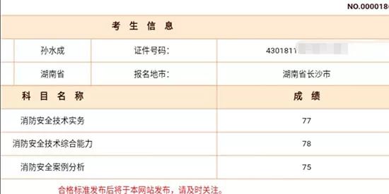 2018一级消防工程师考后感，233网校喜报连连！附图~