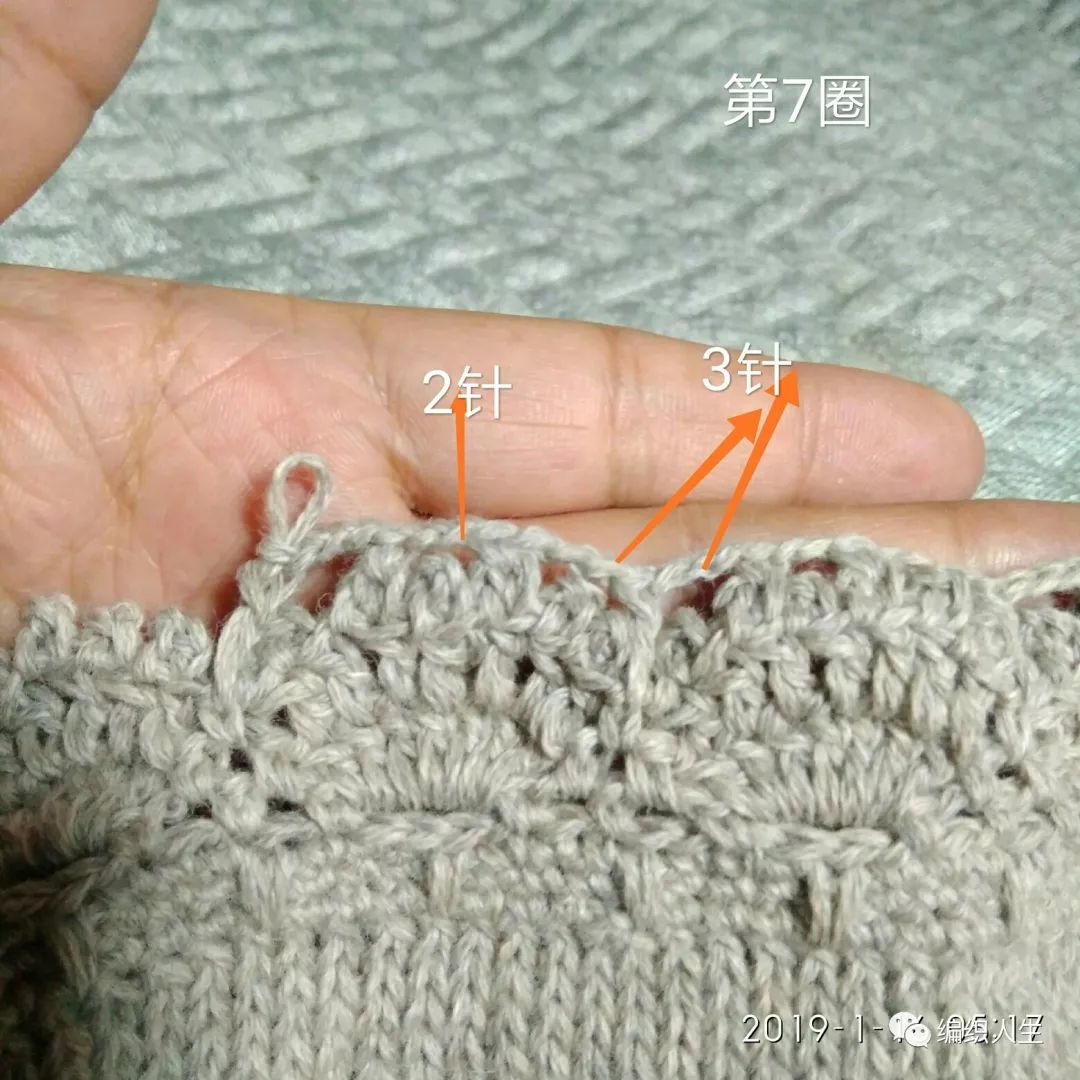 蝴蝶结花帽的编织教程,蝴蝶结花编织全教程