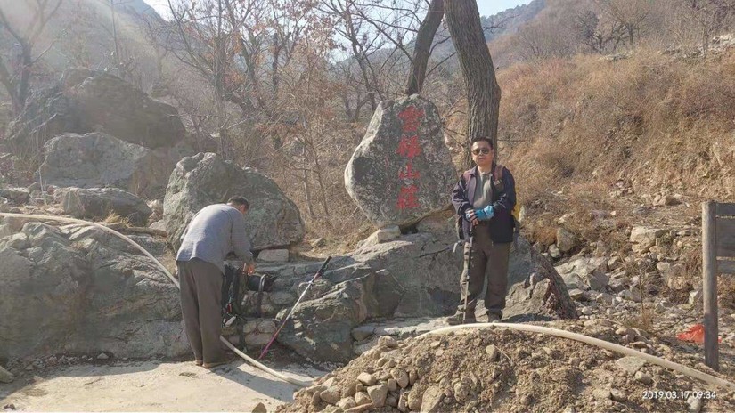 济南梯子山穿越徒步攻略,长清梯子山一日游最佳路线图