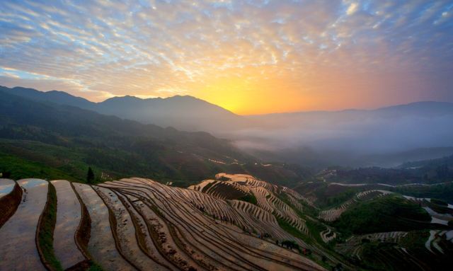 桂林旅游龙脊梯田,桂林龙脊梯田天气最新