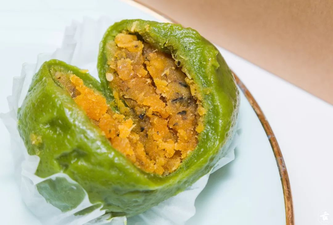 好吃的青团美篇,春天蒙山人必吃的青团