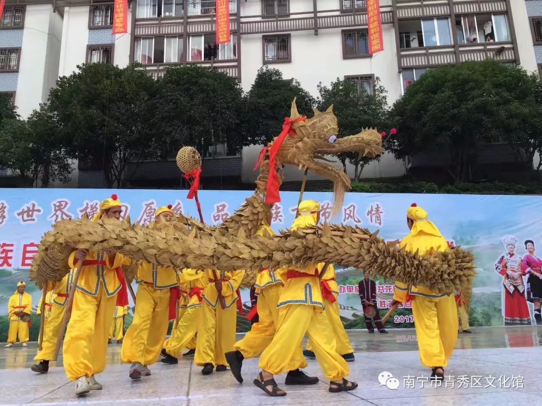 群龙聚首贺新春,青秀区国际传统舞龙邀请赛