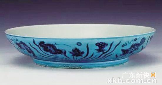 孔雀绿釉颜色图片,摄人心魄的孔雀绿釉