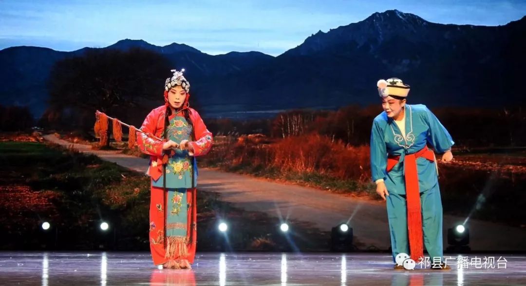 祁太秧歌唤小姨伴奏,祁太秧歌排练