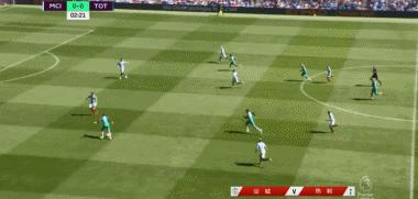 福登德布劳内进球,福登错失德布劳内传球