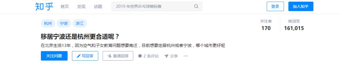 楼市浙江情报站|被称为“浙江千年老二”的宁波，竟然不知不觉发展的这么好了？