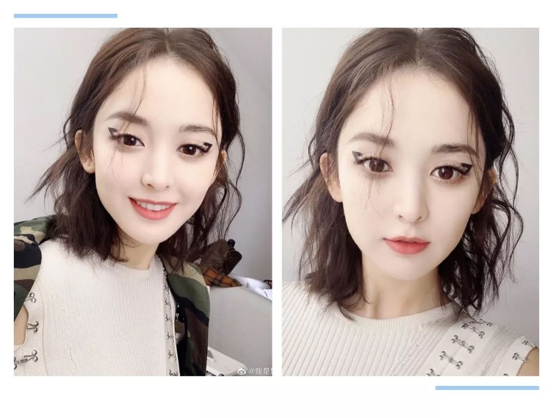 娜扎懒人妆,娜扎猫耳朵造型