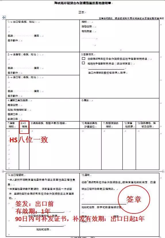 非优惠原产地证填制规则,海关进口原产地证填制规范