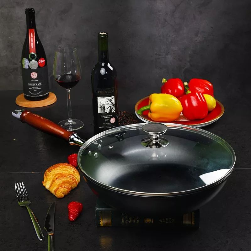 古法手工铸铁锅,真正的无涂层铸铁锅