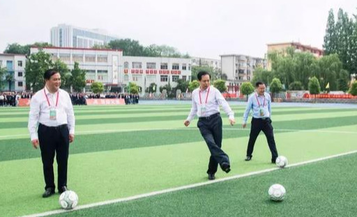 信阳市市长杯2024足球赛开幕式,信阳市第六届校园足球比赛