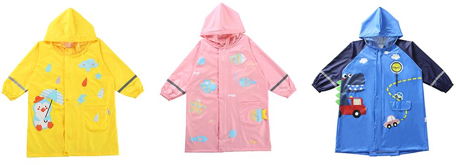 宝宝可爱雨伞雨衣,幼儿园雨衣雨鞋雨伞三件套