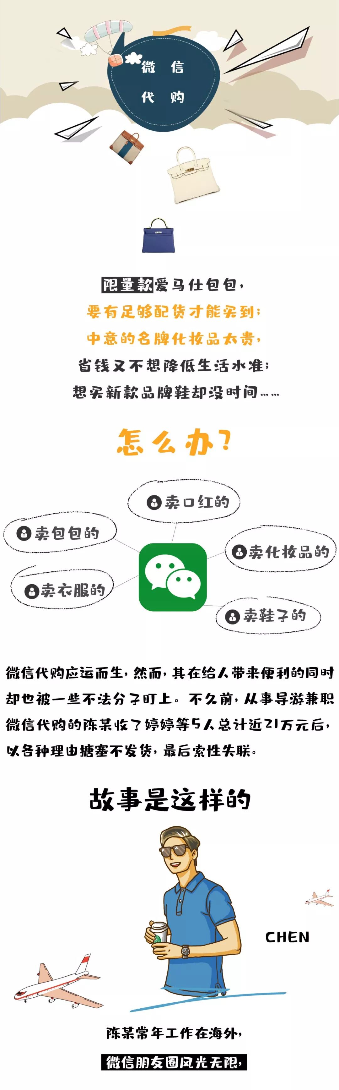 漫画|找代购吗？拿钱不带货的那种...