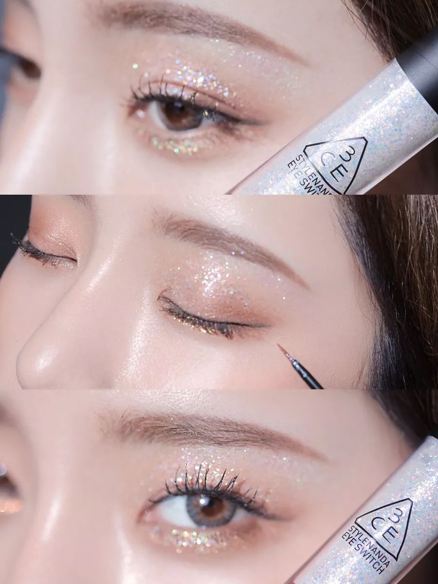 杨幂没上过晚会,杨幂水晶眼妆