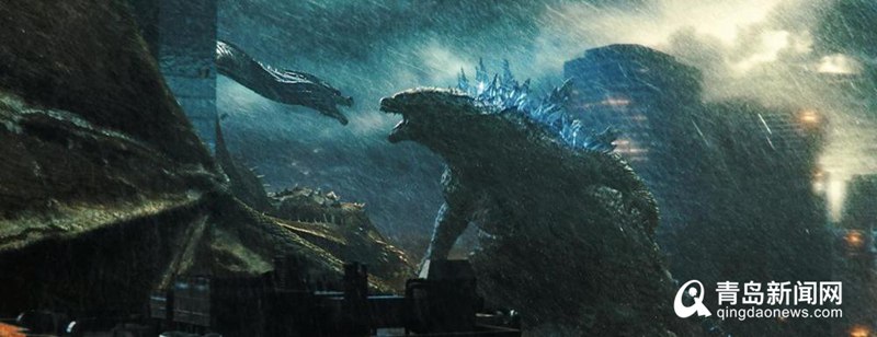 哥斯拉2怪兽之王宣布定档,哥斯拉2四大怪兽超燃剪辑